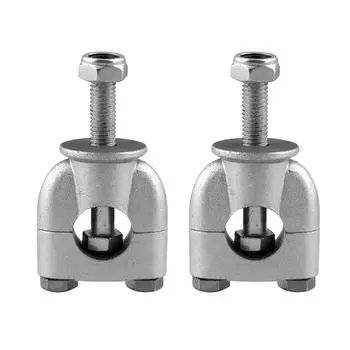 7/8Inch 22mm Handlebar Mount Bracket Clamp Stable Handlebar Fixing Holder Motorcycle Handlebar Riser Clamp Motorbike Accessories CHINA