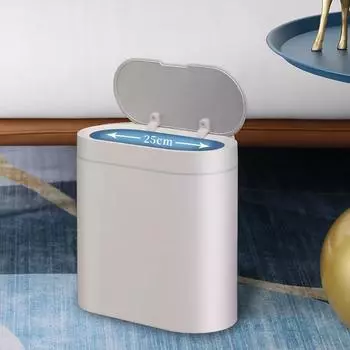 7/8L Smart Induction Trash Can Автоматический интеллектуальный сенсорный мусорный бак Электрический сенсорный мусорный бак Кухня Ванная Спальня Мусор