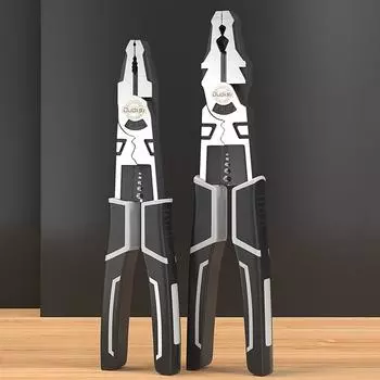 7/9 дюймов Многофункциональные плоскогубцы Стриппер Обжимной инструмент Кусачки Прочные плоскогубцы Диагональные плоскогубцы Ручной инструмент