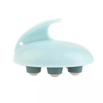 7-бусинный многофункциональный массажный роликовый массажер профессиональный прессотерапевтический портативный красивый оздоровительный массажный инструмент синий