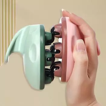 7-бусинный многофункциональный массажный роликовый массажер профессиональный прессотерапевтический портативный красивый оздоровительный массажный инструмент синий