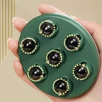 7-бусинный многофункциональный массажный роликовый массажер профессиональный прессотерапевтический портативный красивый оздоровительный массажный инструмент синий