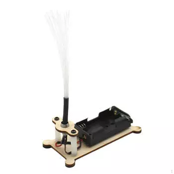 7 Цветные меняющие цвет оптоволоконные лампы научные наборы физический эксперимент обучающая игрушка творческий подарок