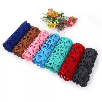 7 цветов, фетровая скатерть прямоугольной формы, скатерти для столовых приборов, настольные коврики, домашние украшения, новинка красный