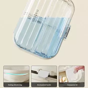 7-дневный ящик для хранения таблеток, органайзер для лекарств, портативный пластиковый водонепроницаемый герметичный контейнер для таблеток, пыленепроницаемые футляры для таблеток