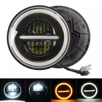 7 дюймов DC 9-30V Eagle Eye круглая фара светодиодная рабочая лампа автомобиля для Wrangler