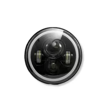 7-дюймовая фара светодиодная кольцевая фара дневного света проектор указателя поворота Jimny Land Cruiser Wrangler JEEP (1 кусок)