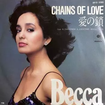 7-дюймовая пластинка BECCA - Chains Of Love / Together A Lifetim DSP211PROMO DISCOMATE 1981 Япония Поп Б/у