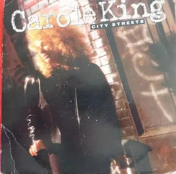 7-дюймовая пластинка CAROL KING - City Streets CL527 Capitol Records 1989 UK Рок Б/У