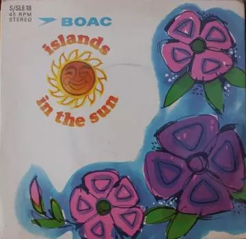 7-дюймовая пластинка CY GRANT / PAPETTE & THE ISLANDERS - Islands In The Sun SSLE18 BOAC 1968 UK Фолк Б/У