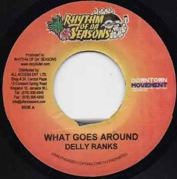 7-дюймовая пластинка DELLY RANKS - Что посеешь, то пожнешь NONE Rhythm Of Da Se 2006 Ямайка Регги, Ска и Даб Б/У