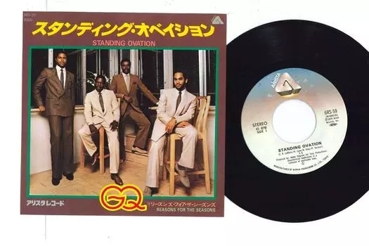 7-дюймовая пластинка GQ - Аплодисменты стоя / Причины для 6RS59 ARISTA 1979 Япония Соул/Фанк Б/у