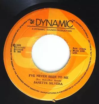 7-дюймовая пластинка JANET SILVERA - I ve Never Been To Me D165 Dynamic Sounds 1982 Ямайка Регги, Ска и Даб Б/У