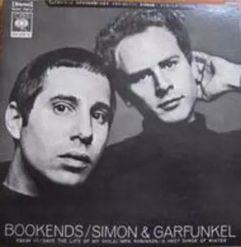 7-дюймовая пластинка SIMON & GARFUNKEL - Bookends SONE70013 CBS SONY 1969 Япония Поп Б/У