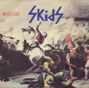 7-дюймовая пластинка SKIDS - Masquerade VS262 Virgin 1979 UK Рок Б/У