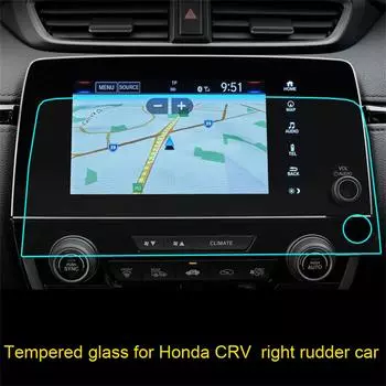 7-дюймовая пленка из закаленного стекла для автомобильной навигации для Honda CR-V CRV 18-21