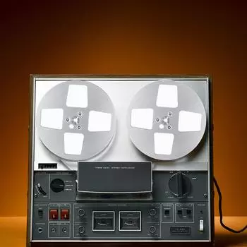 7-дюймовая пустая катушка с лентой для катушечного магнитофона, аксессуар для катушечного магнитофона, приемная катушка из алюминия, открытая катушка для аудиокассеты для катушечного магнитофона чёрный