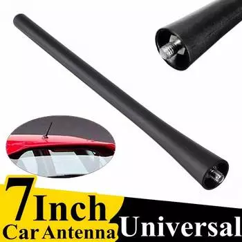 7-дюймовая универсальная автомобильная мачта на крышу AM/FM антенная мачта короткая мужская черная сменная планка 39151-T5R-305 CHINA