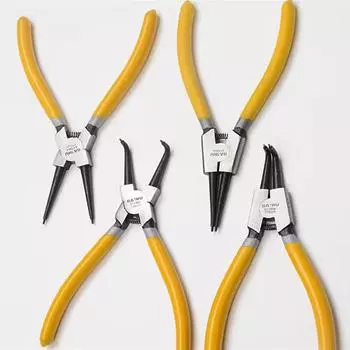 7-дюймовые плоскогубцы для стопорных колец Плоскогубцы с острыми губками Плоскогубцы для стопорных колец для снятия, установки, снятия и установки стопорных колец съемника Валы