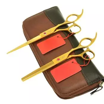 7-дюймовые профессиональные большие ножницы для волос японские стальные ножницы для резки филировочные ножницы салонная машинка для стрижки A0130A