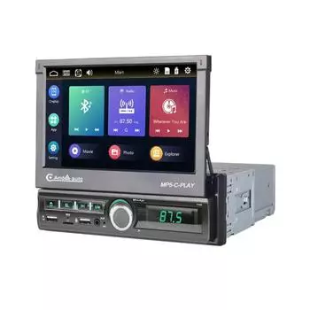 7-дюймовый сенсорный экран автомобильного радио Carplay Android Auto универсальный мультимедийный плеер Mirror Link BT USB 1 din автомобильный MP5-плеер 1PCS