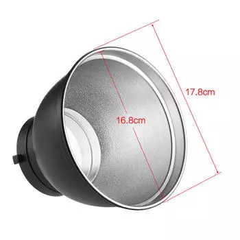 7-дюймовый стандартный отражатель-рассеиватель абажура с сотовой решеткой 20 градусов, 40 градусов, 60 градусов для крепления Bowens