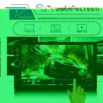 7 двойной 2 DIN автомобильный MP5 плеер Bluetooth экран стерео автомобильное радио с радио Bluetooth плеер FM камера стерео A1Y5