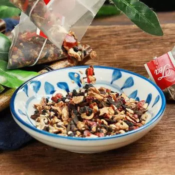 7 г*15 пакетиков Five Treasures Teapack травяной чай органический Hongzao Jupi полезные травы