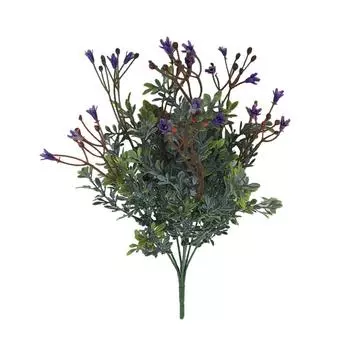 7-головый искусственный цветок гипсофилы декор для дома и офиса пластиковый цветочный букет светло-желтого