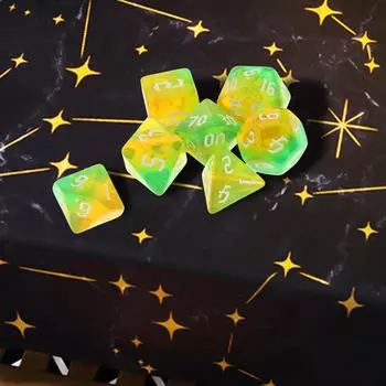 7-гранный набор для настольных игр, принадлежности для вечеринки 003_As described