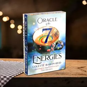 7 карт энергий, забавные коллекционные красочные 49 листов гадательных карт Таро для коллекционеров