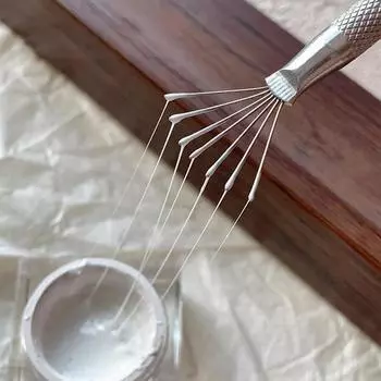 7-контактный перо, текстура проволоки, керамические инструменты, полимерная глина, инструмент для моделирования, керамическая щетка для рукоделия, гончарные инструменты, аксессуары для торта