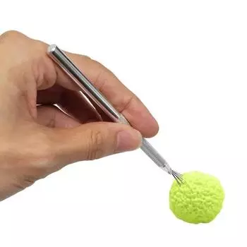 7-контактный перо, текстура проволоки, керамические инструменты, полимерная глина, инструмент для моделирования, керамическая кисть, аксессуары для украшения торта