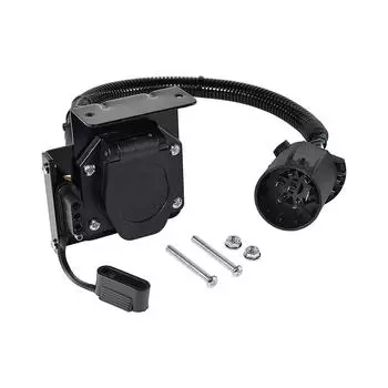 7-контактный жгут проводов прицепа, 4-контактный комплект розеток с плоской вилкой для Chevy Silverado 1500 2500