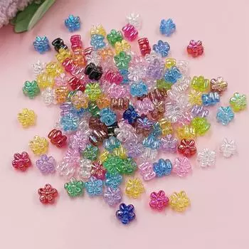 7 мм 80 шт./лот смешанные AB цветные сливовые бусины-разделители покрытие акрил для браслета ожерелья аксессуары ручной работы изготовление ювелирных изделий 7mm*4mm 80pcs/Pack трава зеленый