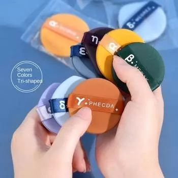 7 наборов мягкой пудры на воздушной подушке, сухая и влажная, косметическая основа для макияжа, консилер BB, пуховка для макияжа, набор спонжей для макияжа, женские инструменты для макияжа