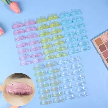 7 пар C Curl Силиконовые стержни для завивки ресниц Щит липкие подушечки для подъема ресниц Подъемные 3D щипцы для завивки ресниц Аксессуары для макияжа Инструмент BL