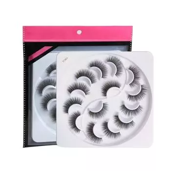 7 пар натуральных накладных ресниц, искусственные ресницы, длинные, макияж, 3D, норковые ресницы, наращивание ресниц, норковые ресницы для красоты, инструменты для макияжа ресниц