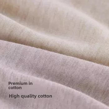 7 пар женского хлопкового нижнего белья со средней посадкой — высокая эластичность, воздухопроницаемость, отсутствие стягивания — идеально для весны и лета Large