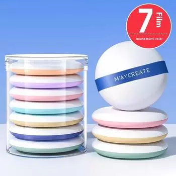 7-piece Dry and Wet Liquid Foundation Special Beauty Egg Set Makeup Sponge Air Cushion Puff 7PCS