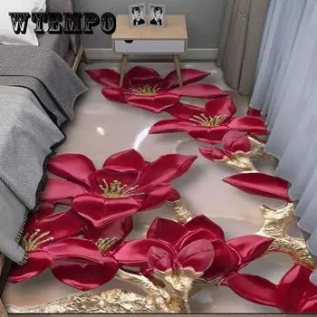 7 размеров 3D ковер большой площади для всей комнаты, спальни, прикроватная подставка для ног, бытовой грязеотталкивающий коврик для эркера, балкона, высококачественный напольный коврик 40*120cm