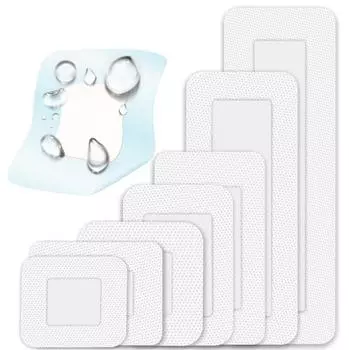 7 размеров/компл., защита безопасности, водонепроницаемые самоклеящиеся бинты, эластичная обертка, первая помощь, спортивная медицинская лента для улицы 6x7cm