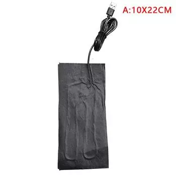 7 размеров Usb теплые подушечки из углеродного волокна с подогревом куртка с подогревом пальто жилет с подогревом A