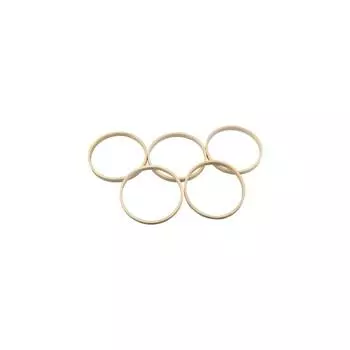 7 размеров Вышивка Ловцы снов Венок Бамбук Круг Рукоделие Пяльцы Инструмент для вязания Деревянная рамка Пяльцы 13cm