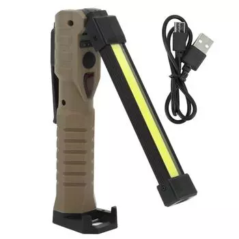 7 режимов складной светодиодный рабочий фонарь COB тип C складной магнитный аварийный фонарь для технического обслуживания