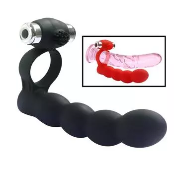 7 режимов Страпон Двойное проникновение Анальная пробка Анальный фаллоимитатор Вибраторы для женщин Вибратор Секс-игрушки