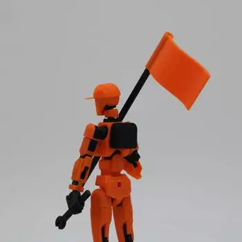 7 съемных частей, детали робота Titan, напечатанные на 3D-принтере, подвижная подставка, подходит для коллекционирования, настольный дисплей