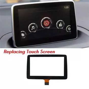 7 Сенсорный экран Стекло Дигитайзер для Mazda 3 2014-2016 Информационный дисплей BHP1611J0D K40005A29F