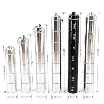 7 сеток, коробка для таблеток, 7 дней, еженедельный футляр для таблеток, диспенсер для таблеток, органайзер, разветвители, органайзер для хранения, водонепроницаемый контейнер