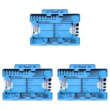 7-шаговая линейка ЭКГ. Следуйте 7-шаговому плану интерпретации ЭКГ/ЭКГ (с чехлом)